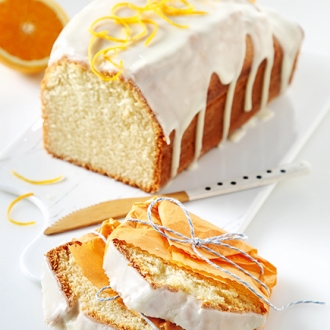 Εύκολο κέικ πορτοκαλιού με γλάσο, χωρίς μίξερ