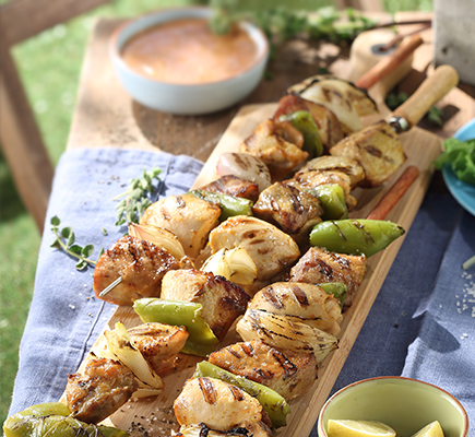 κοντοσουβλι κοτοπουλο