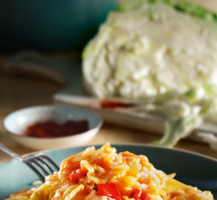 Λαχανόρυζο με πάπρικα