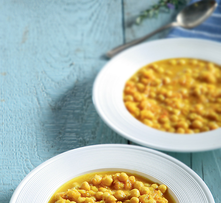 Ρεβιθάδα - ρεβύθια με κουρκουμά