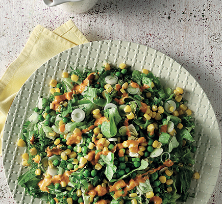 Μαρουλοσαλάτα µε καλαµπόκι