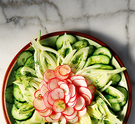 Όλα σε ροδέλες! Aγγούρι