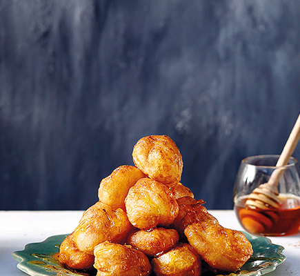 Λουκουμάδες με γιαούρτι