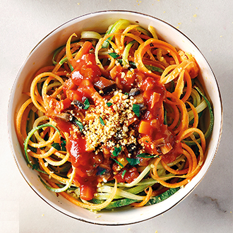 Σπαγκέτι μπολονέζ σε vegan εκδοχή