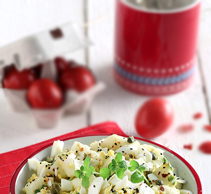 πατατοσαλατα με αβγα