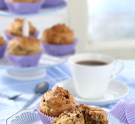 Μάφινς με βρώμη και σταφίδες #allazoumesinithies | ΑΒ Βασιλόπουλος