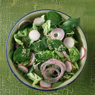 Σαλάτα με σπανάκι