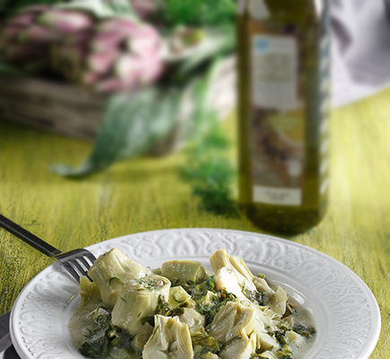 Αγκινάρες φρικασέ