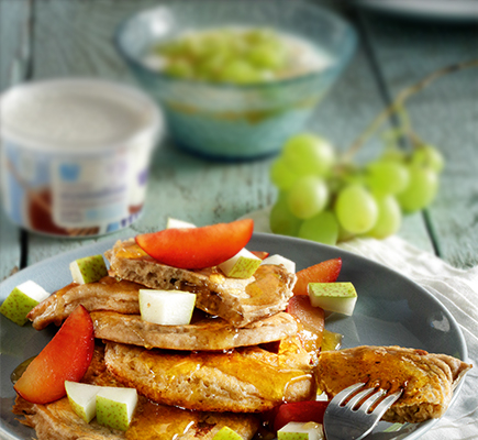 Τηγανίτες με κουάκερ και ασπράδι #allazoumesinithies | ΑΒ Βασιλόπουλος