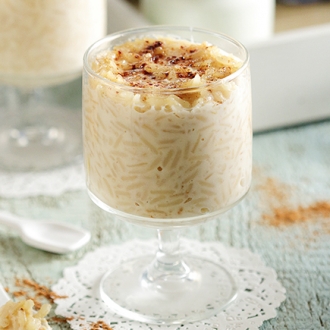 Ρυζόγαλο με καστανό ρύζι και μέλι #allazoumesinithies | ΑΒ Βασιλόπουλος