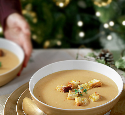 Βελουτέ με κόκκινες φακές #allazoumesinithies | ΑΒ Βασιλόπουλος