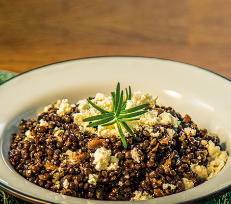 φακές beluga σαλατα