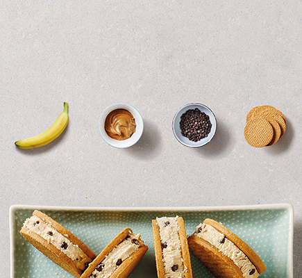 Παγωτό Σάντουιτς με Digestive