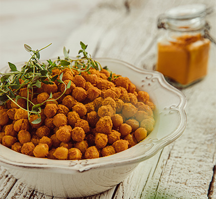 Ρεβύθια ΒΙΟ με κουρκουμά