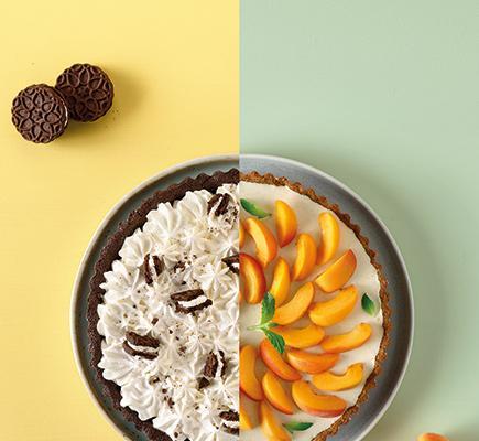 Καλοκαιρινή τάρτα με βερίκοκα και κρεμα γιαουρτιού