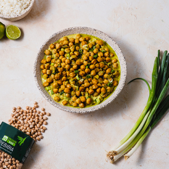 Ρεβίθια με κάρυ