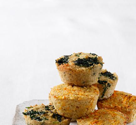 Egg muffins (μάφινς αυγού) με λαχανικά και κινόα