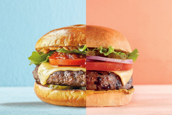 Veggie Burgers από ρύζι και μαύρα φασόλια